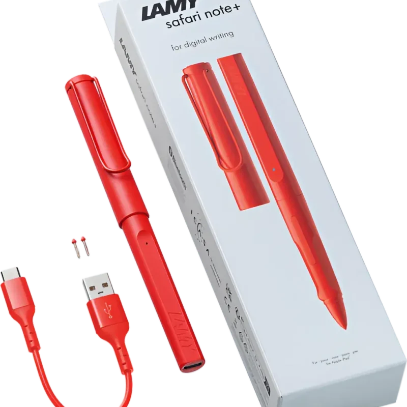 Lamy Safari Note+ Digital Stylus Pen - Red