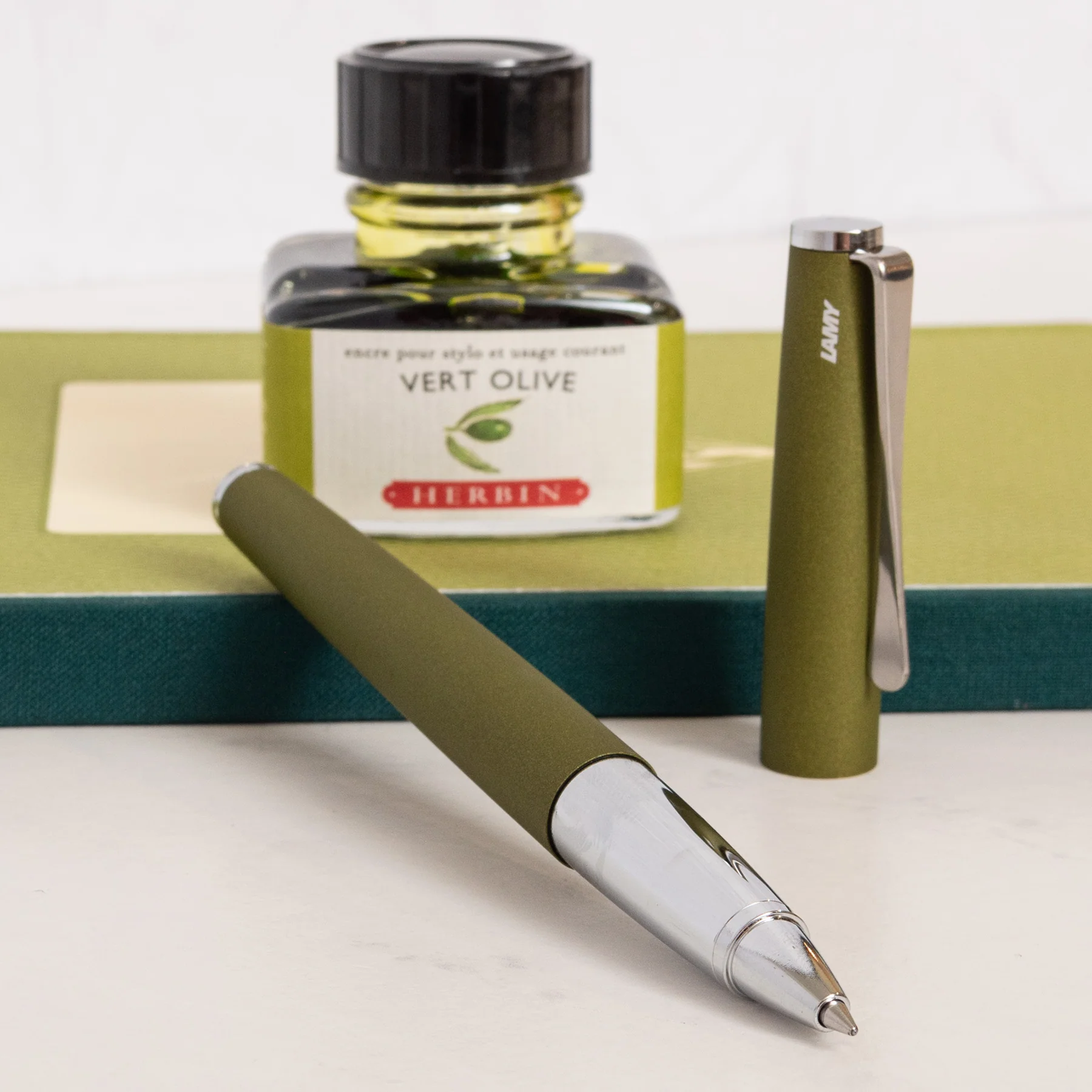 Lamy Studio Olive – Roller Ball Pen - Image 3